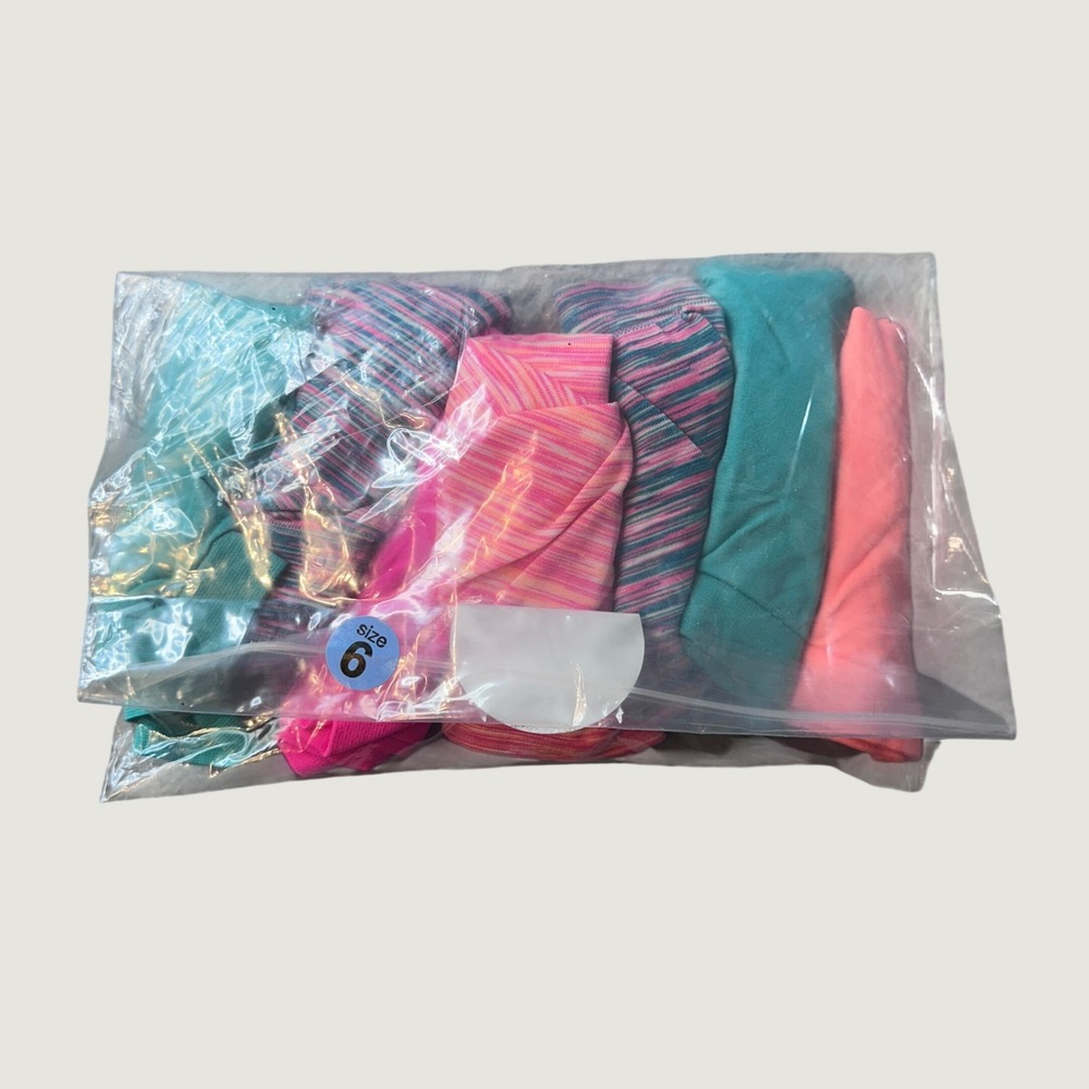 Undies For Everyone Underwear Girls Size 6‎ Multi Color Space Dye 1 Pack